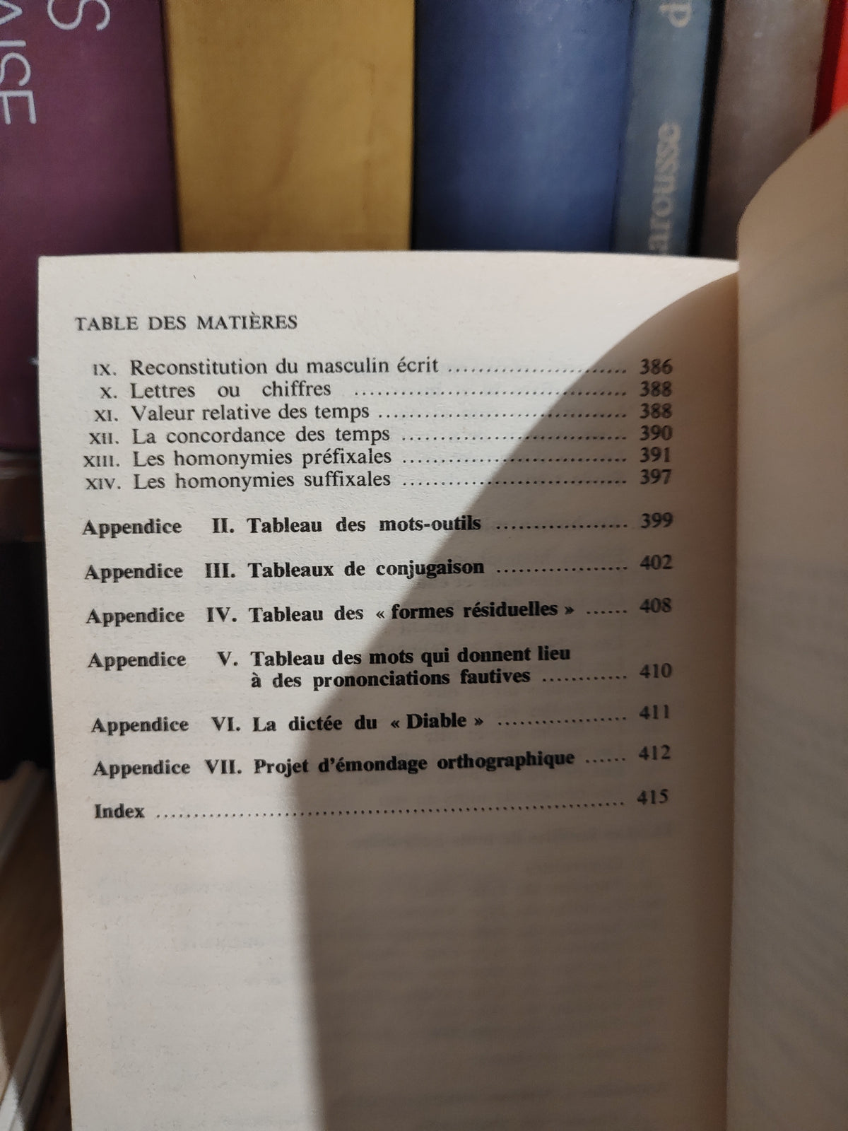 Thimonnier - Code orthographique et grammatical