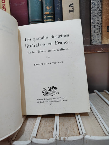 Tieghem - Les grandes doctrines littéraires en France