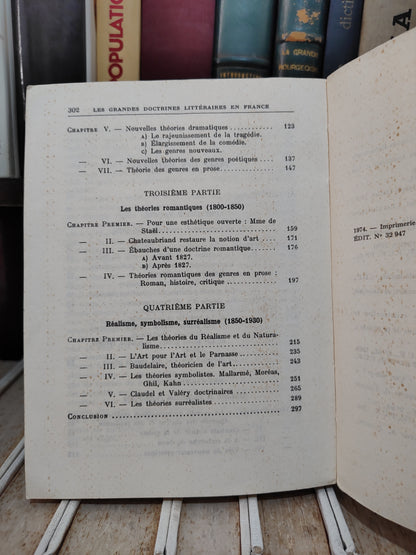 Tieghem - Les grandes doctrines littéraires en France