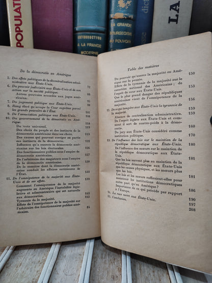 Tocqueville - De la démocratie en Amérique