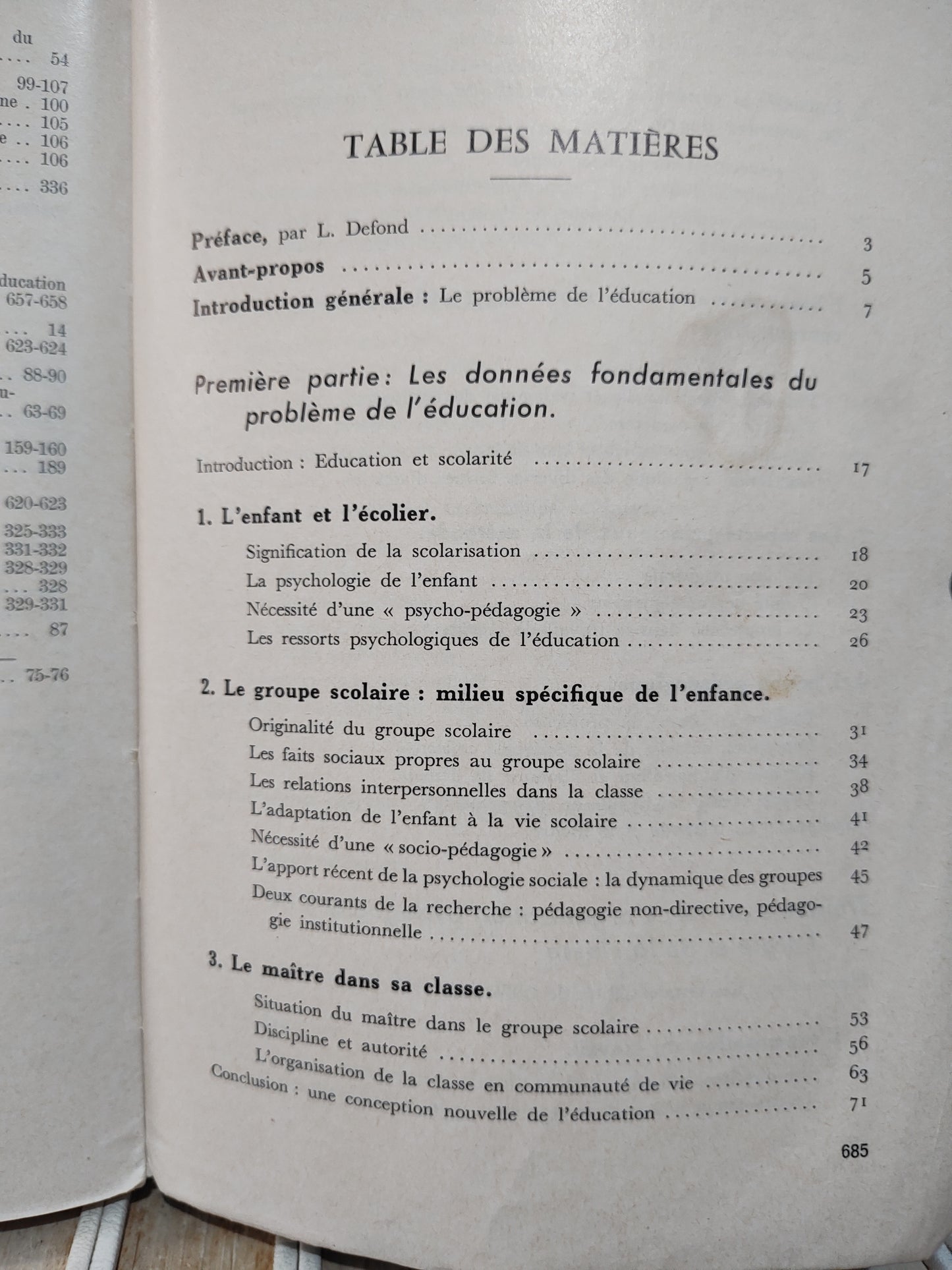 Toraille - Psychopédagogie pratique (voir photo d'avant propos)