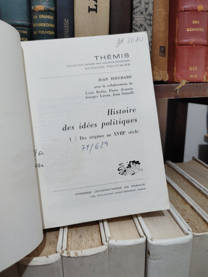 Touchard - Histoire des idées politique THEMIS