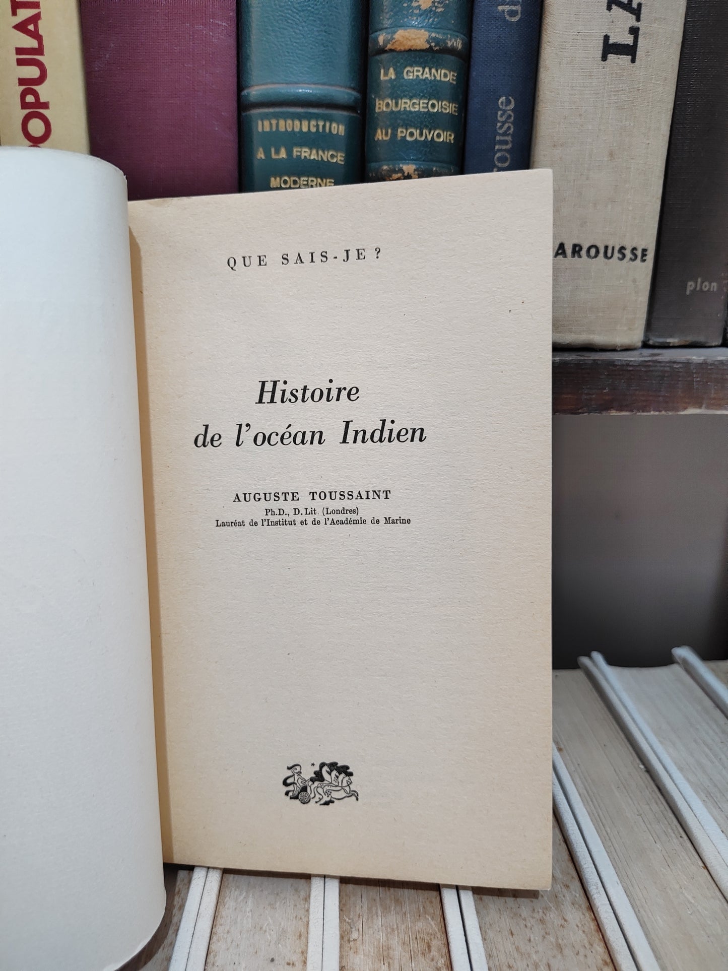Toussaint - Histoire de l'Océan Indien