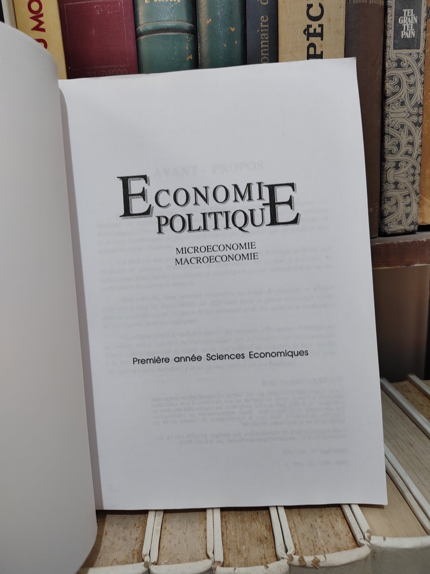 Trachen - Économie politique ; macroéconomie macroéconomie
