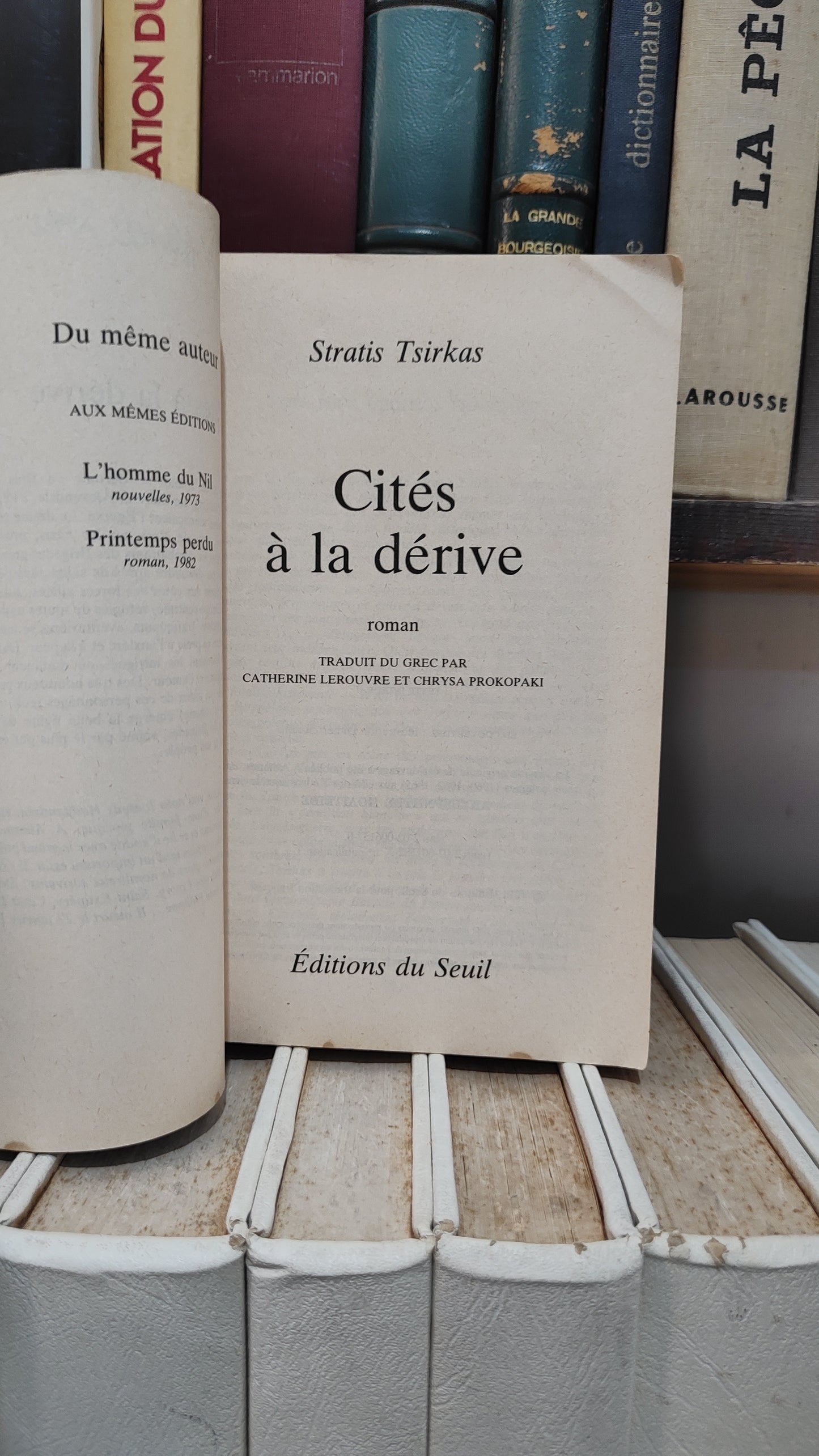 Tsirkas - Cités à la dérive
