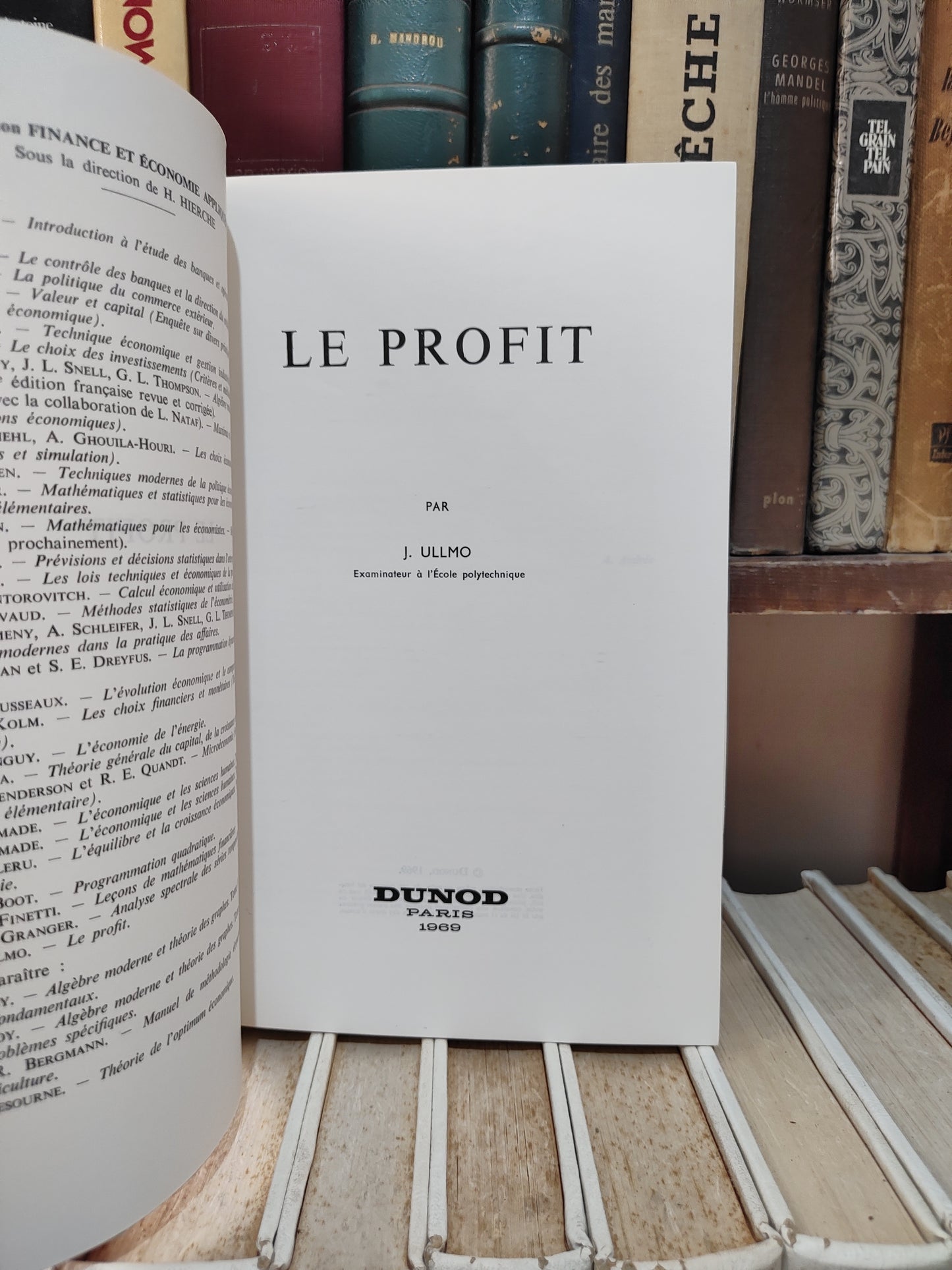 Ullmo - Le profit