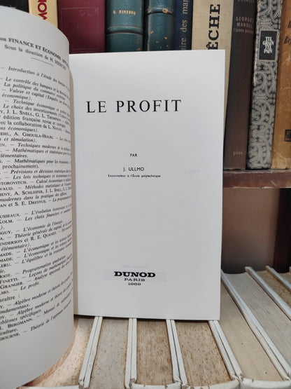 Ullmo - Le profit