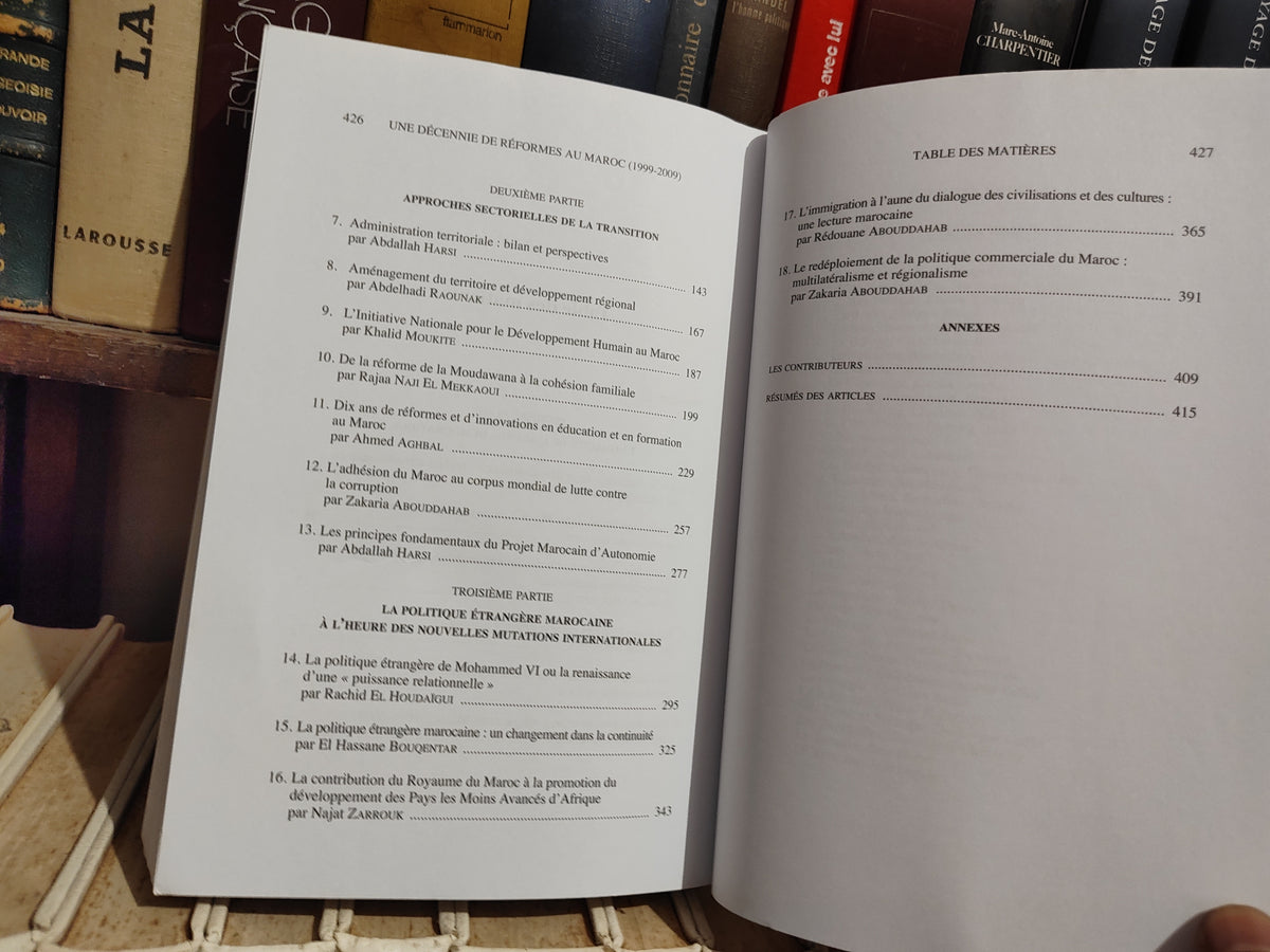 Une décennie de réformes au Maroc 1990-2009