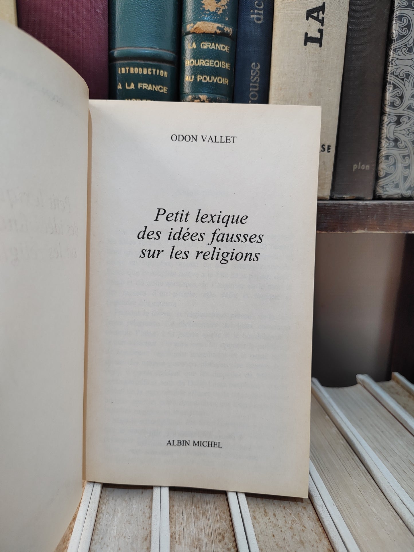 Vallet - Petit lexique des idées fausses sur les religions
