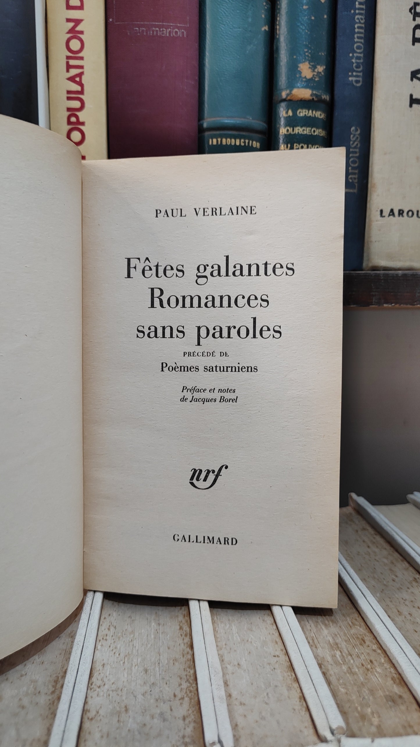 Verlaine - Fêtes galante romances sans paroles