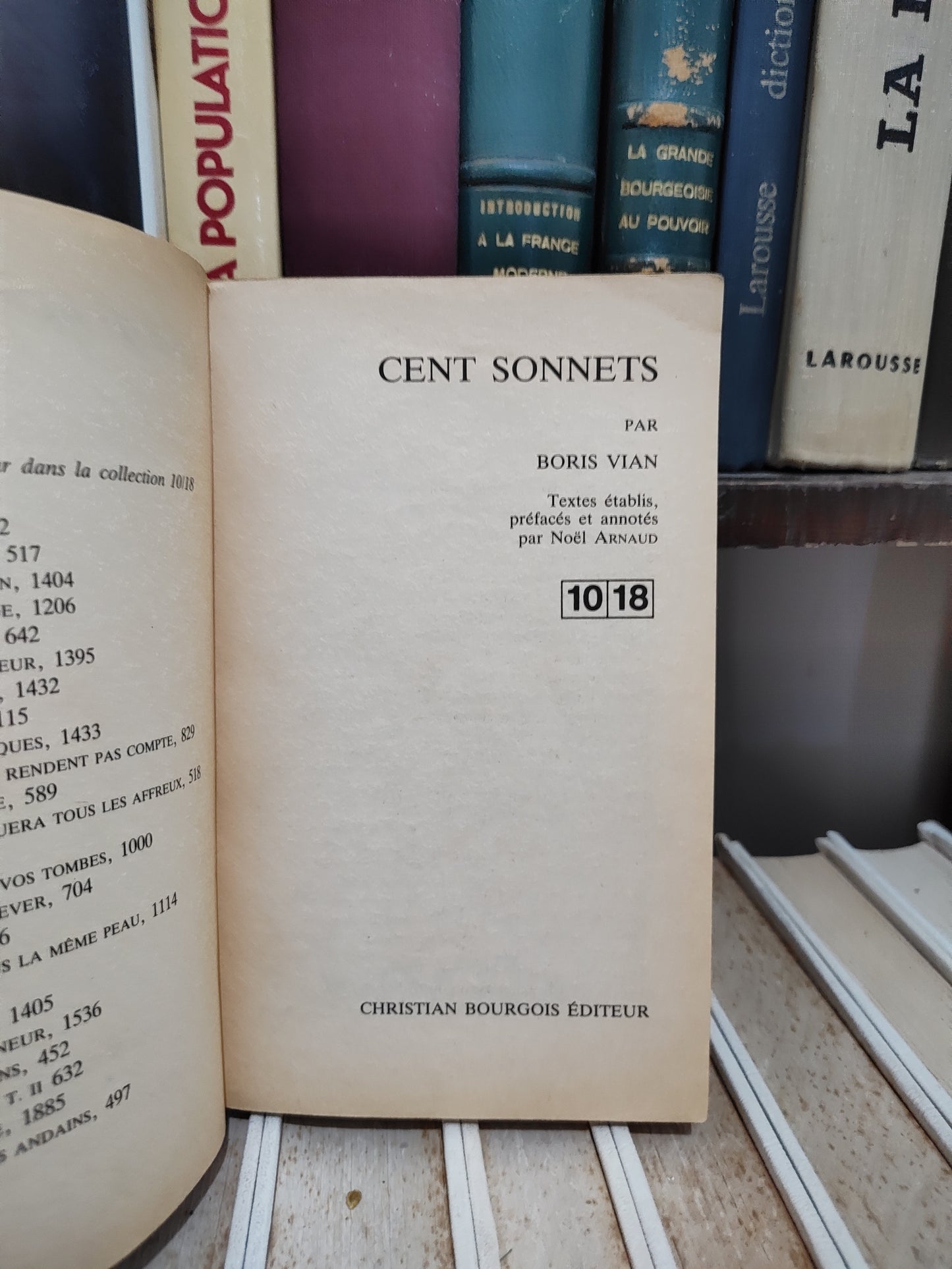 Vian - Cent sonnets