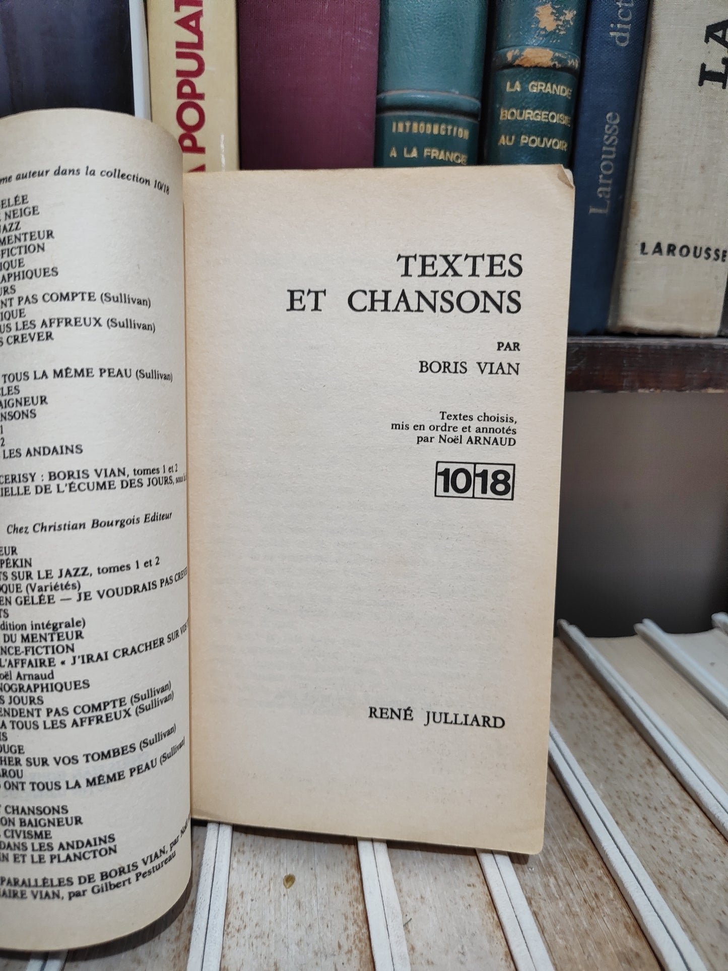 Vian - Textes et chansons