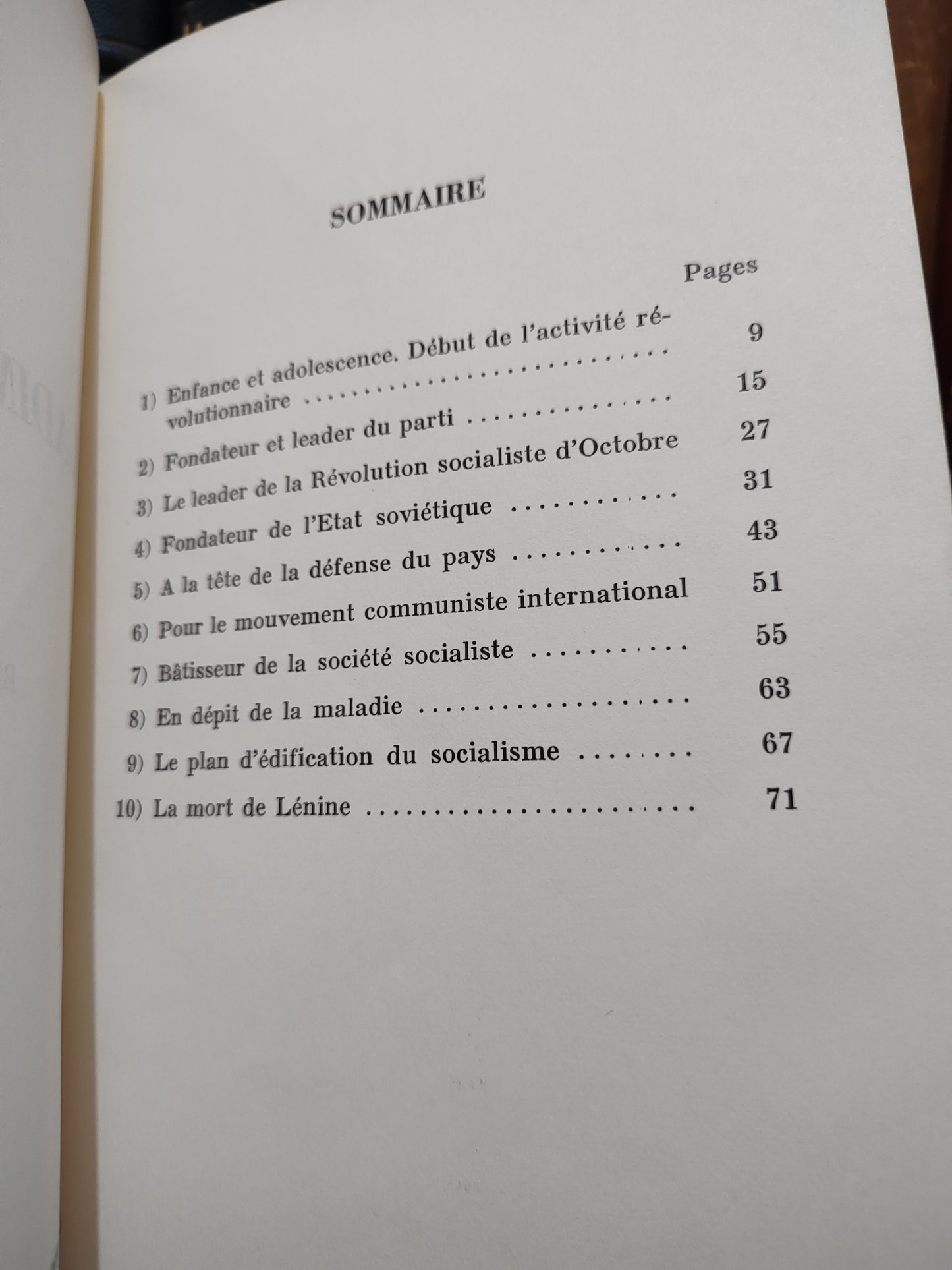 Vladimir Lénine : Courte biographie