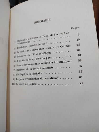 Vladimir Lénine : Courte biographie