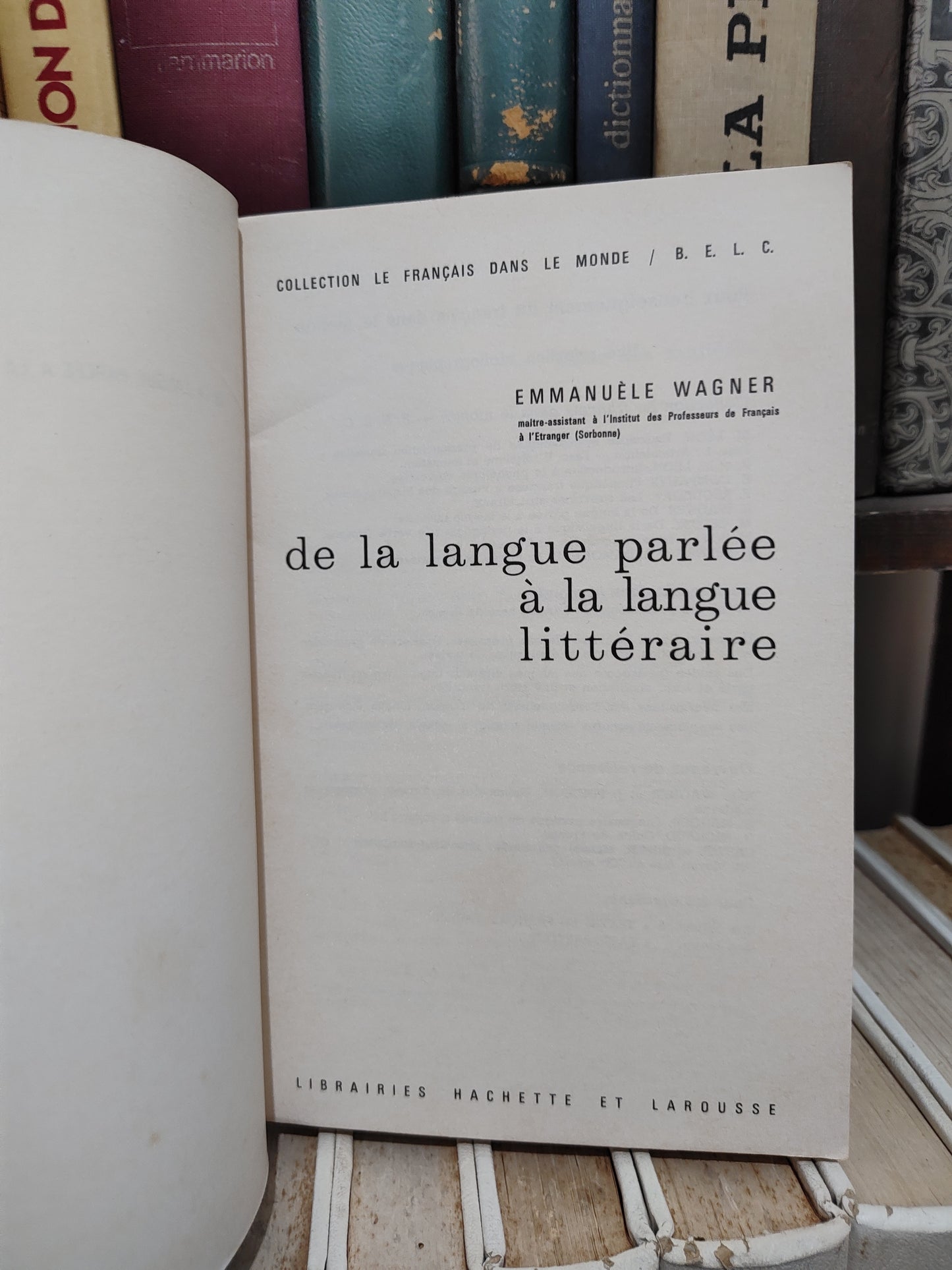Wagner - De la langue parlée à la langue littéraire