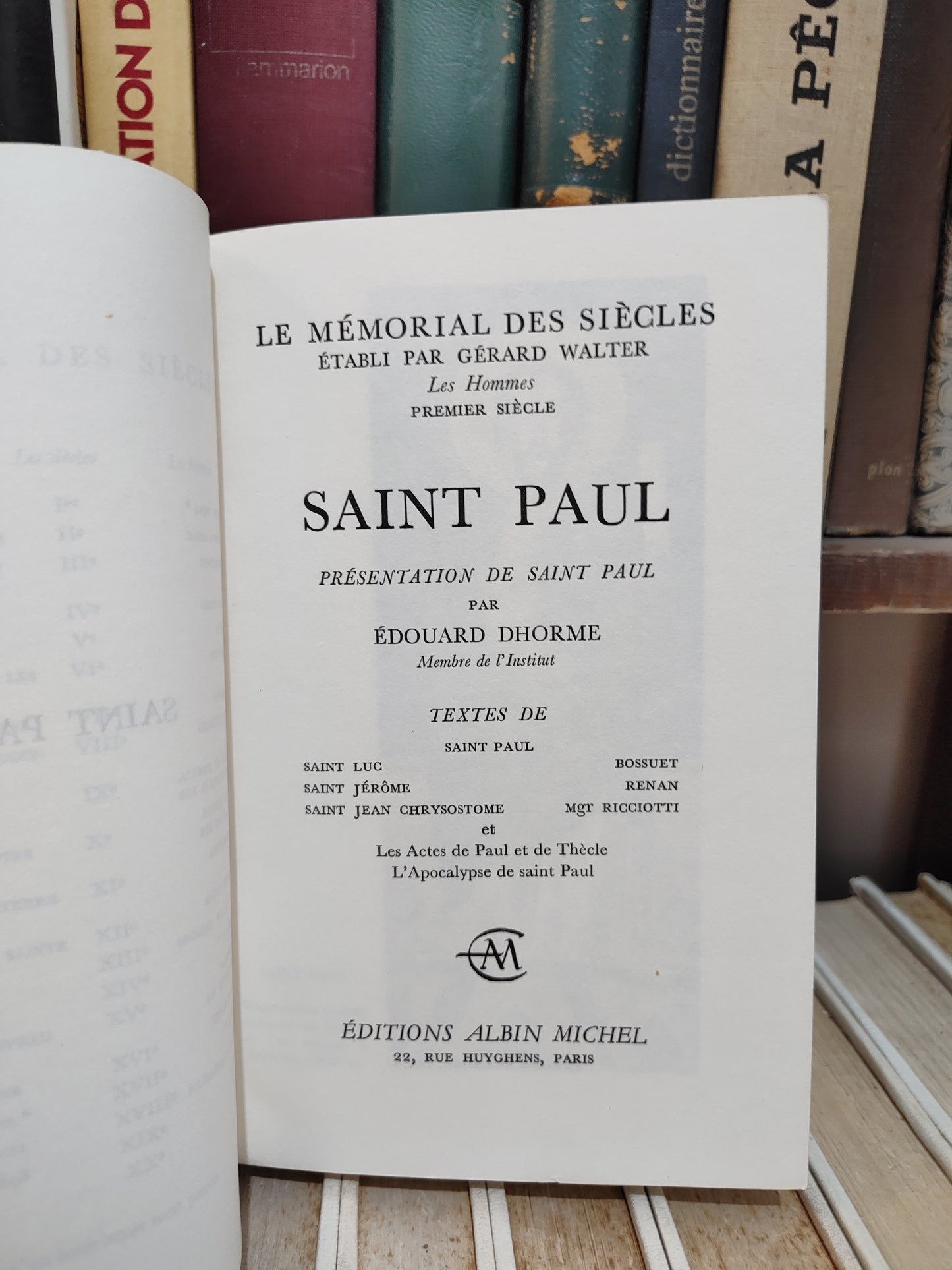 Walter - Le mémorial des siècles 1er siècle Les hommes Saint Paul