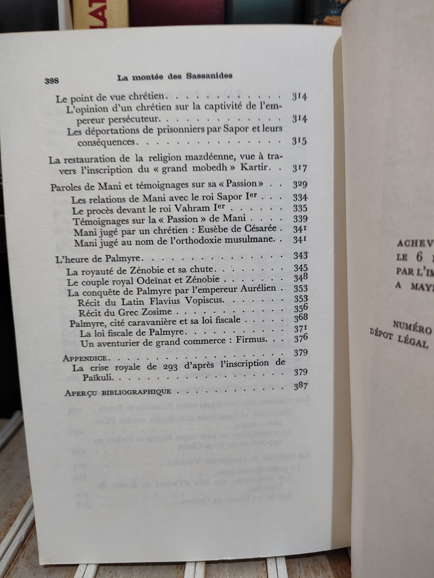 Walter - Le mémorial des siècles IIIe siècle les événements La montée des Sassanides