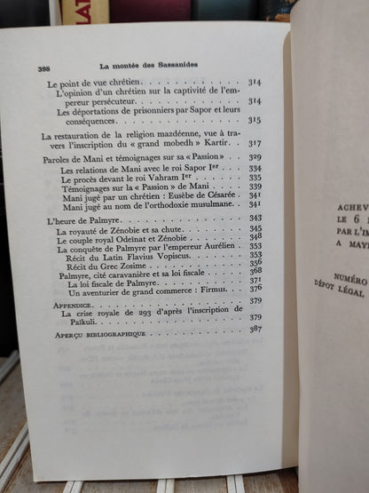 Walter - Le mémorial des siècles IIIe siècle les événements La montée des Sassanides