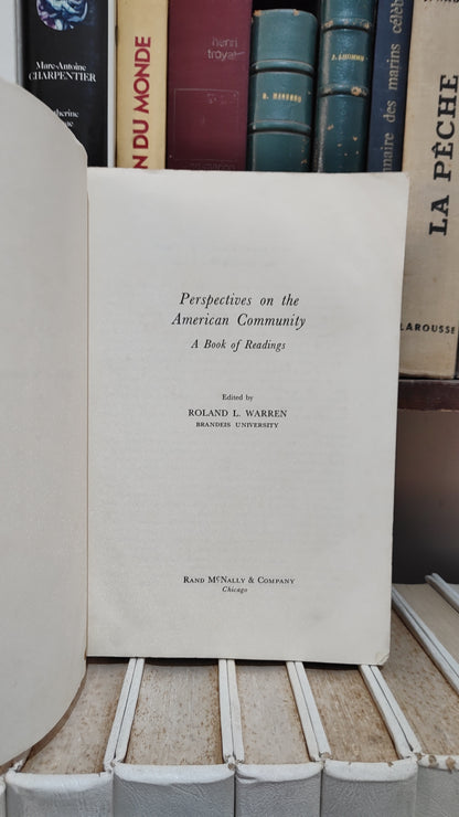Warren - Perspectives on the American Community