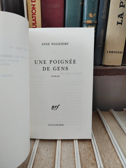 Wiazemsky - Une pognée de gens