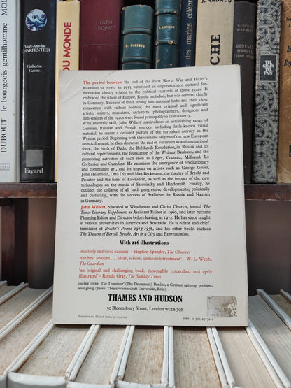 Willett - The new sobriety 1917 1933 : Art and poltics in the Weimar period
