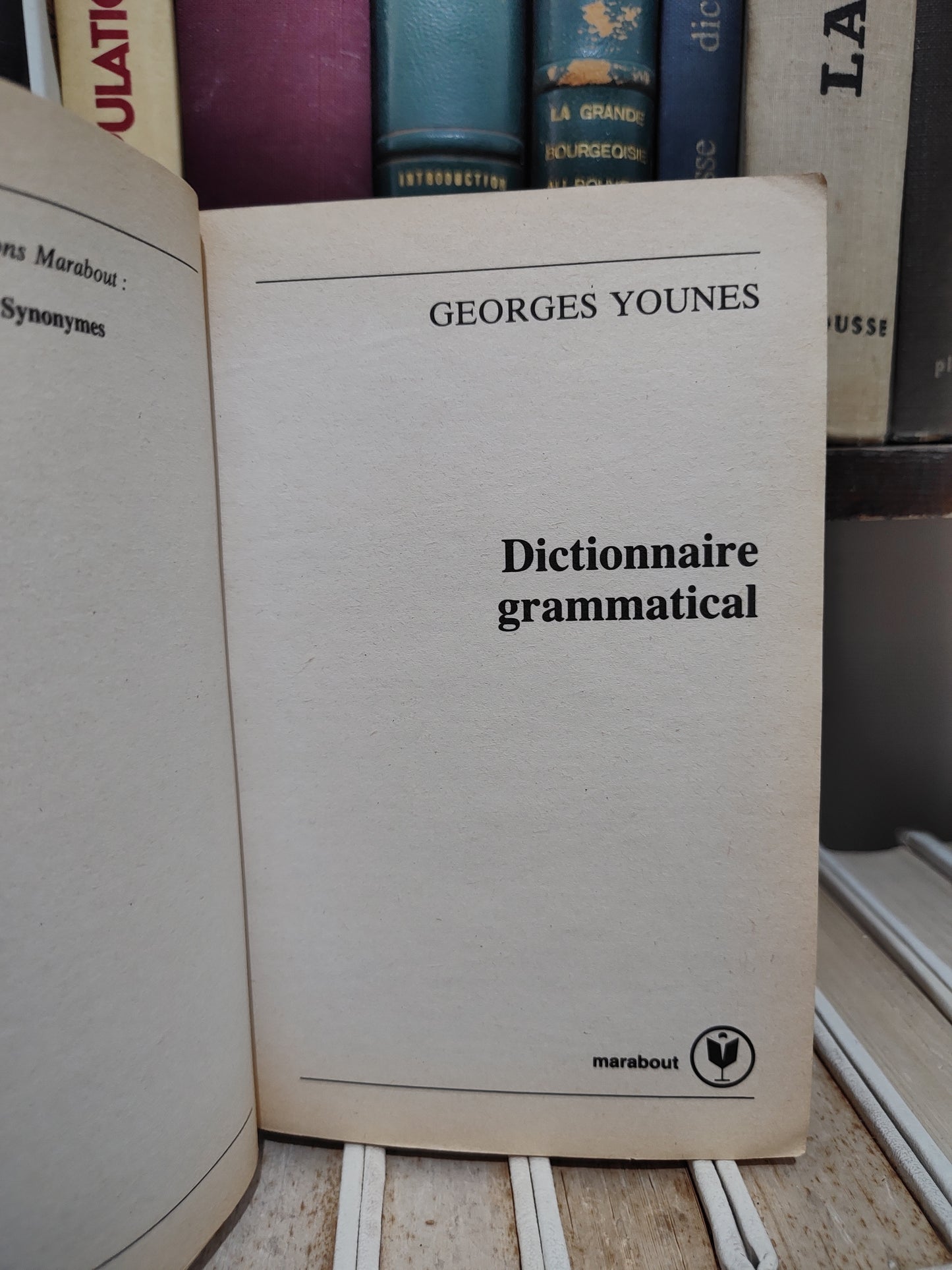Younes - Dictionnaire grammatical