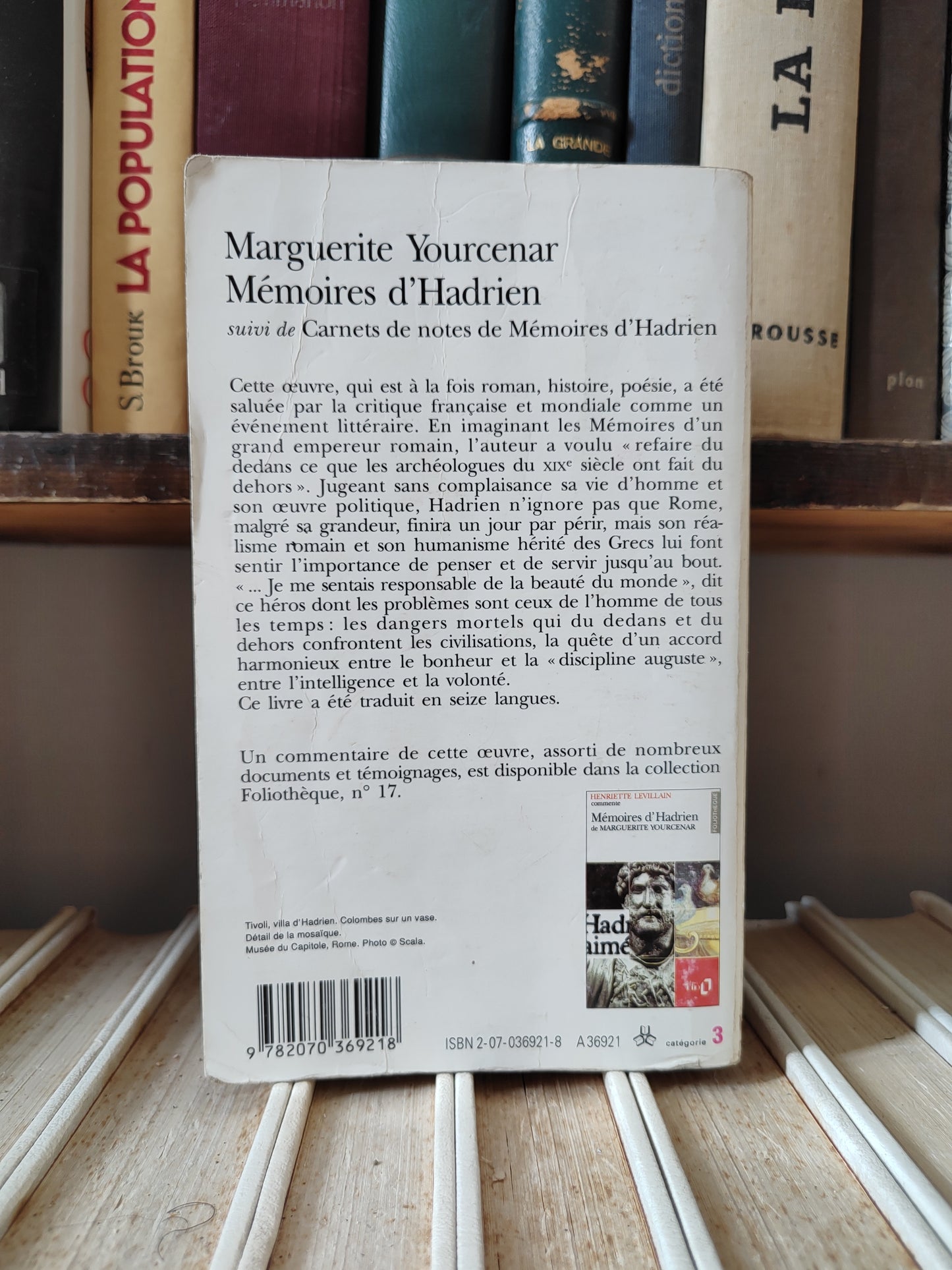 Yourcenar - MémoireS d'Hadrien