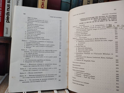 Zafrani - Les juifs du Maroc : Vie sociale, économique et religieuse ; études de Taqqanot et Responsa