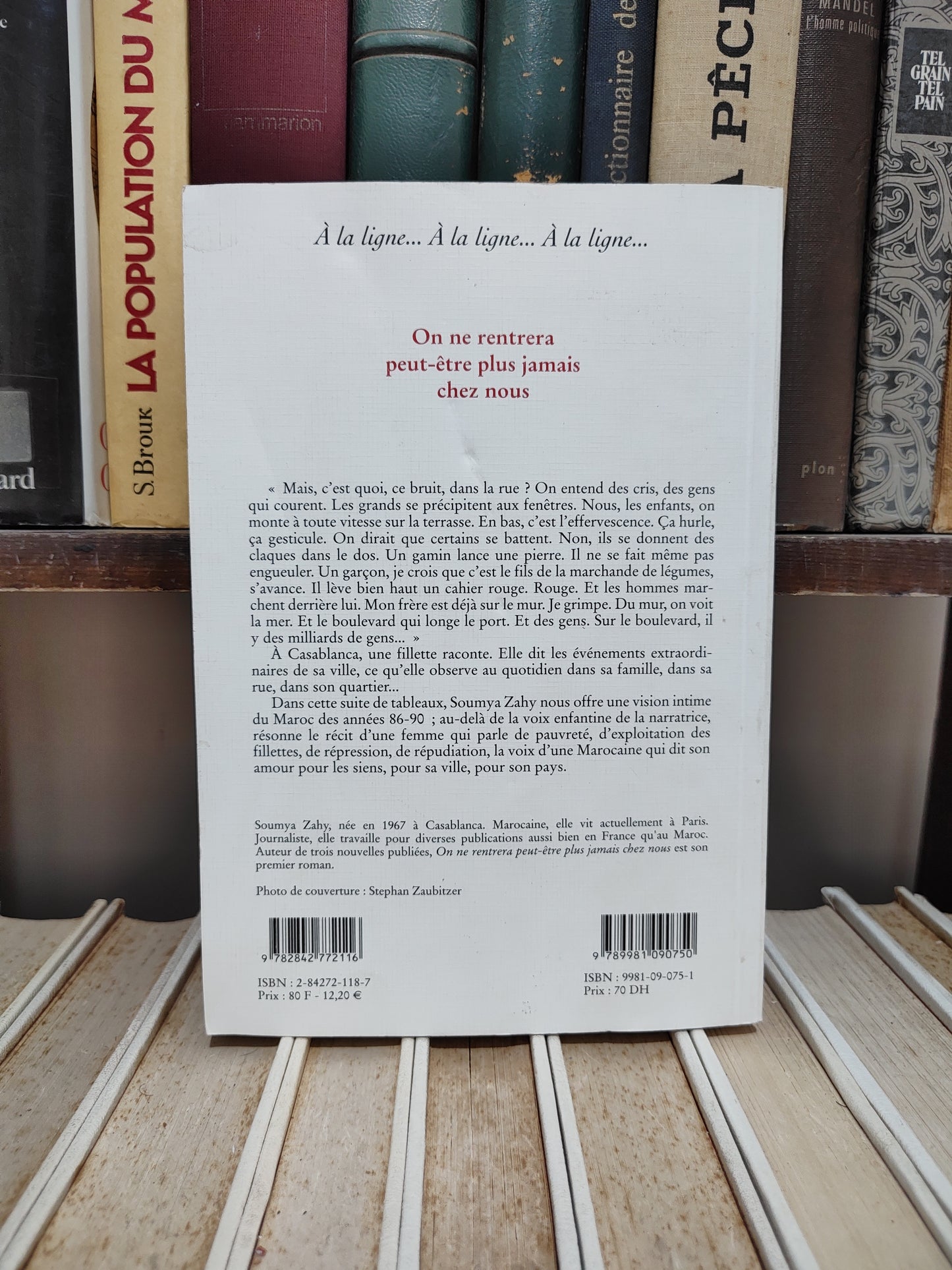 Zahy - On ne rentrera peut être plus jamais chez nous