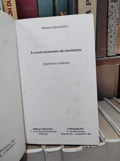 Zaoual - La socio économie des territoires