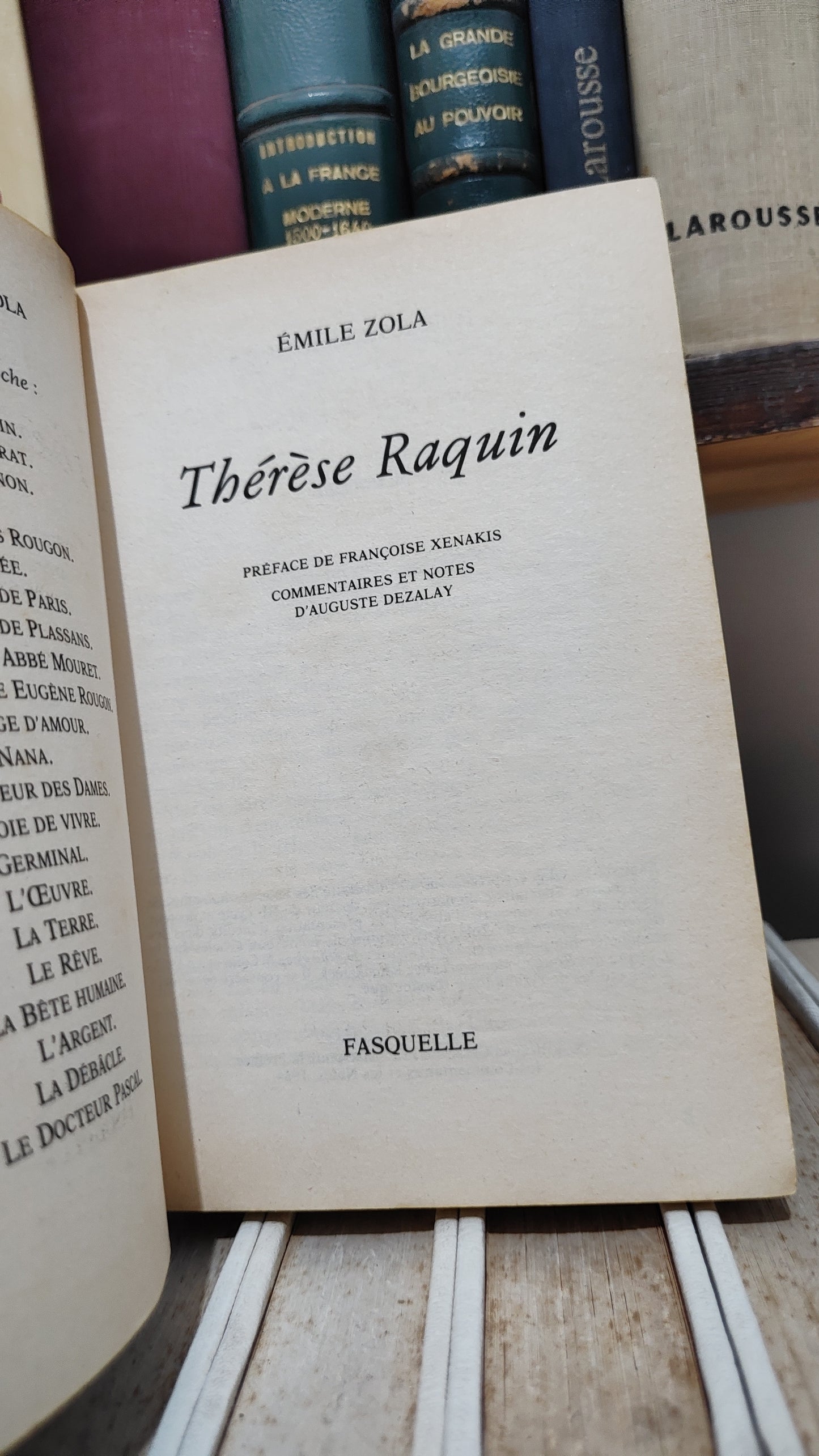 Zola - Thérèse Raquin