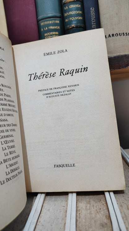 Zola - Thérèse Raquin