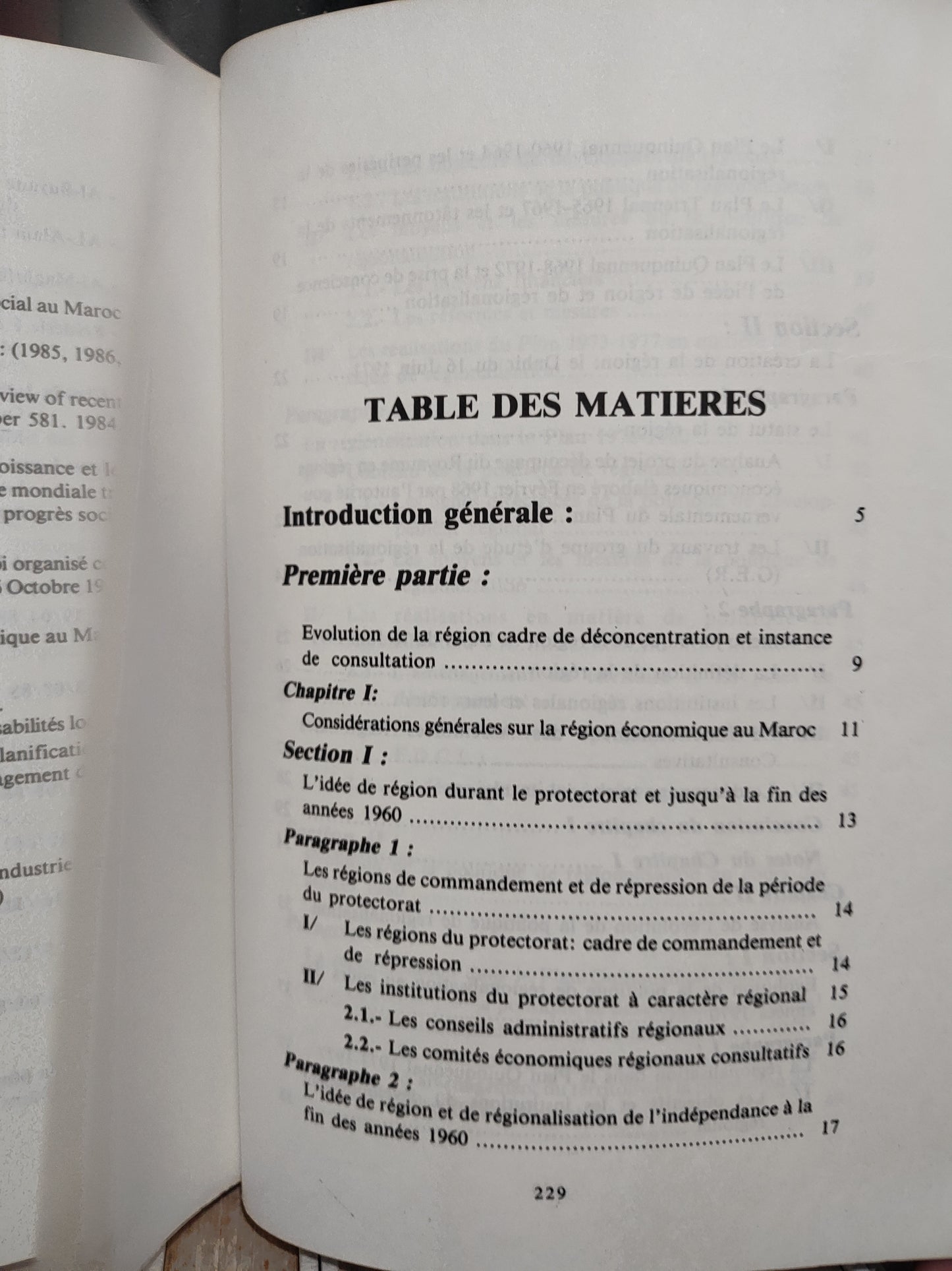 Zriouli - La région économique au Maroc quel avenir