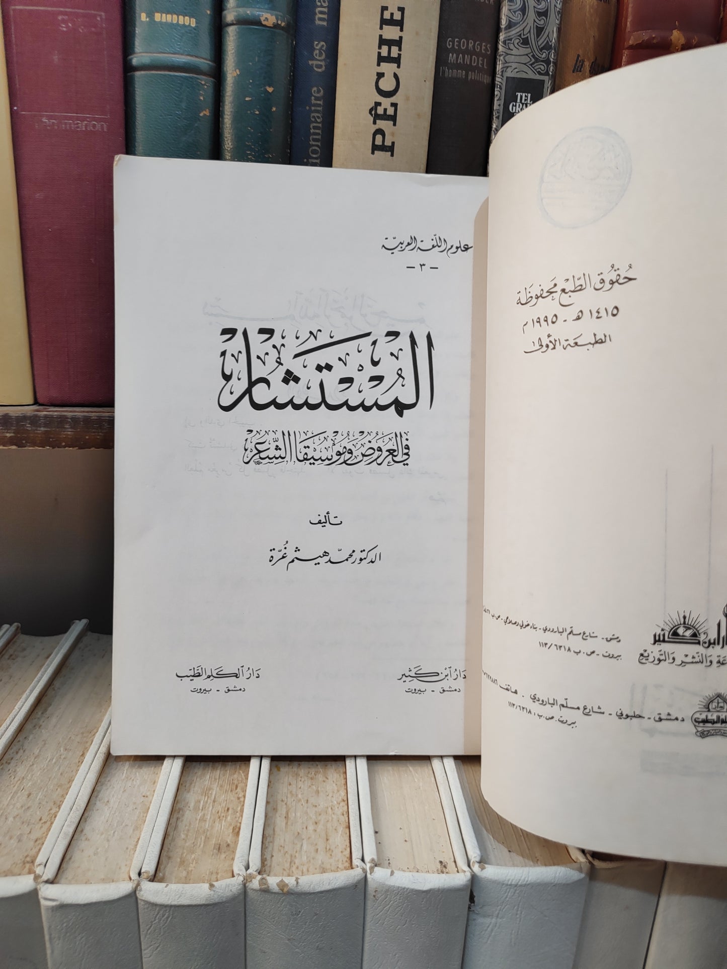 غزة - المستشار في العروض و موسيقا الشعر