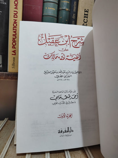شرح ابن عقيل على الفية ابن مالك