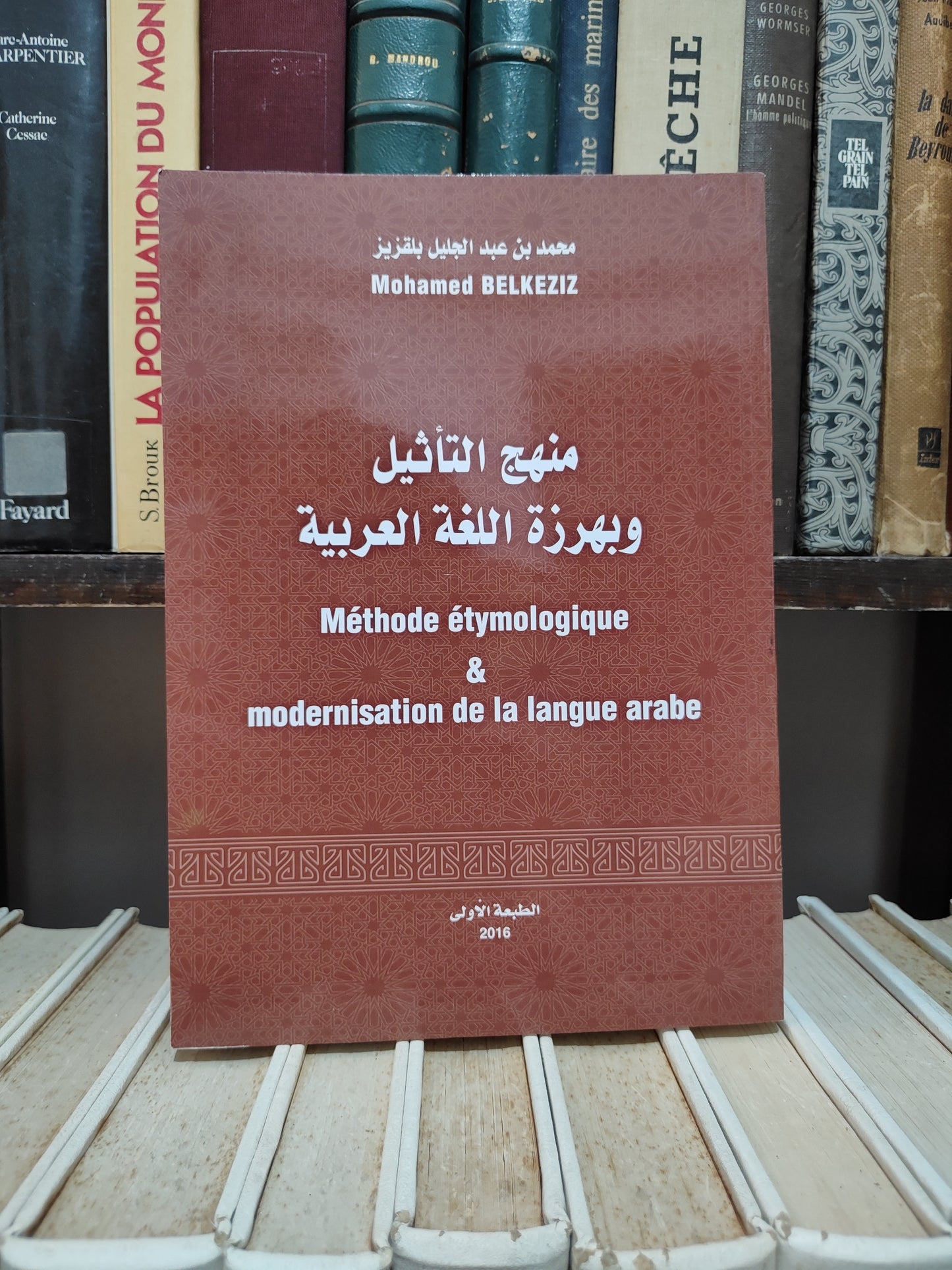 بلقزيز - منهج التاثيل و بهرزة اللغة العربية