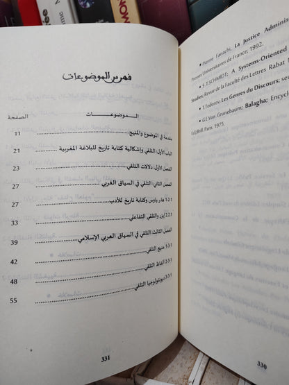 الازدي - تلقيكتاب مفتاح العلوم في الفضاء البياني المغربي
