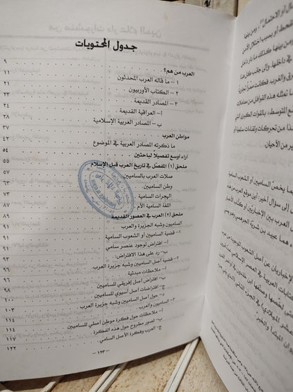 الشمس - في أصل العرب و مواطنهم