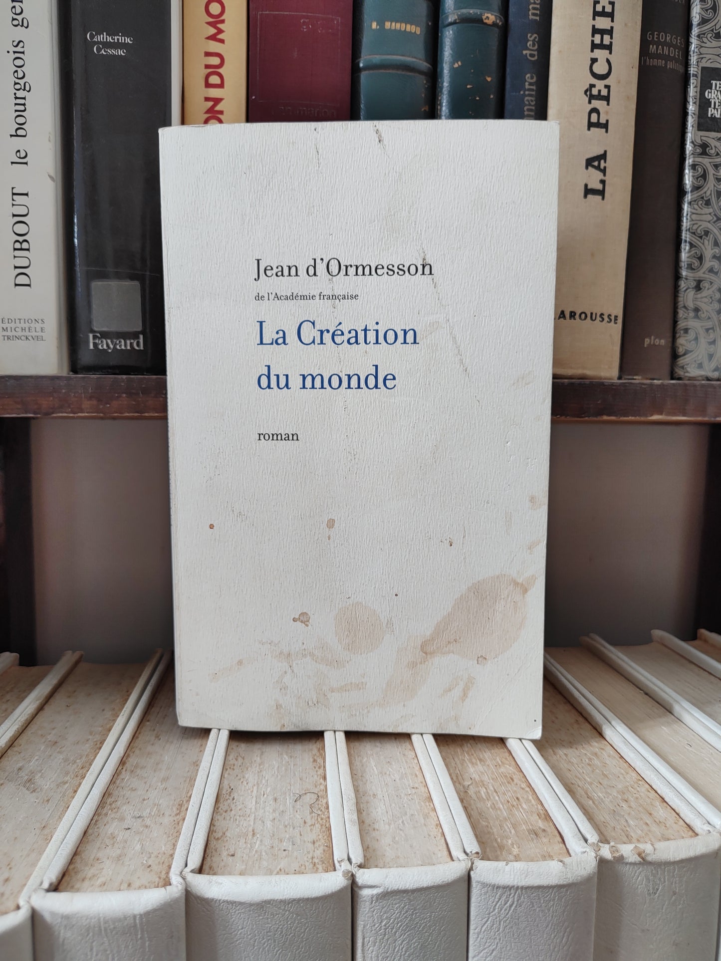 d'Ormesson - La création du monde