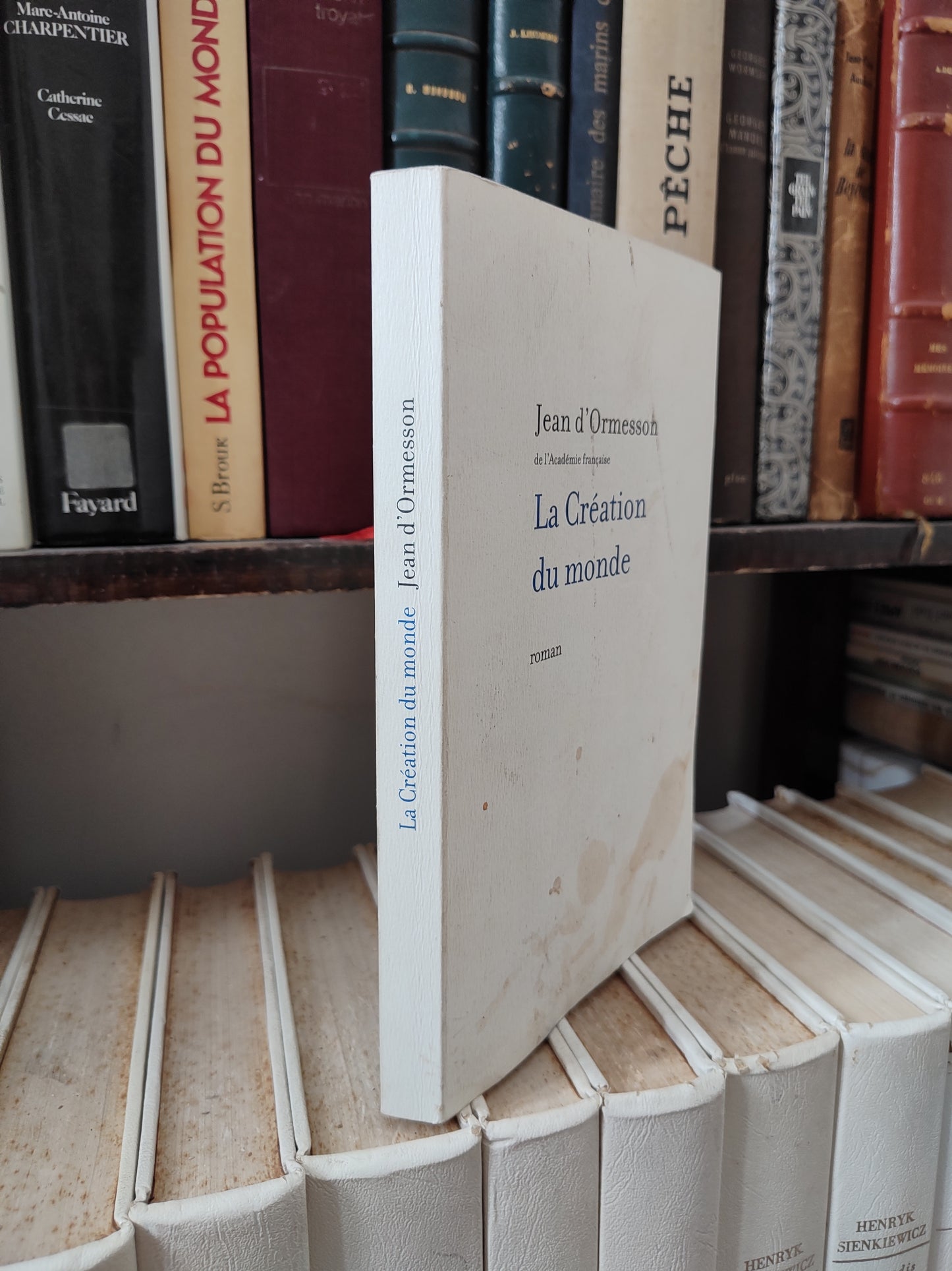 d'Ormesson - La création du monde