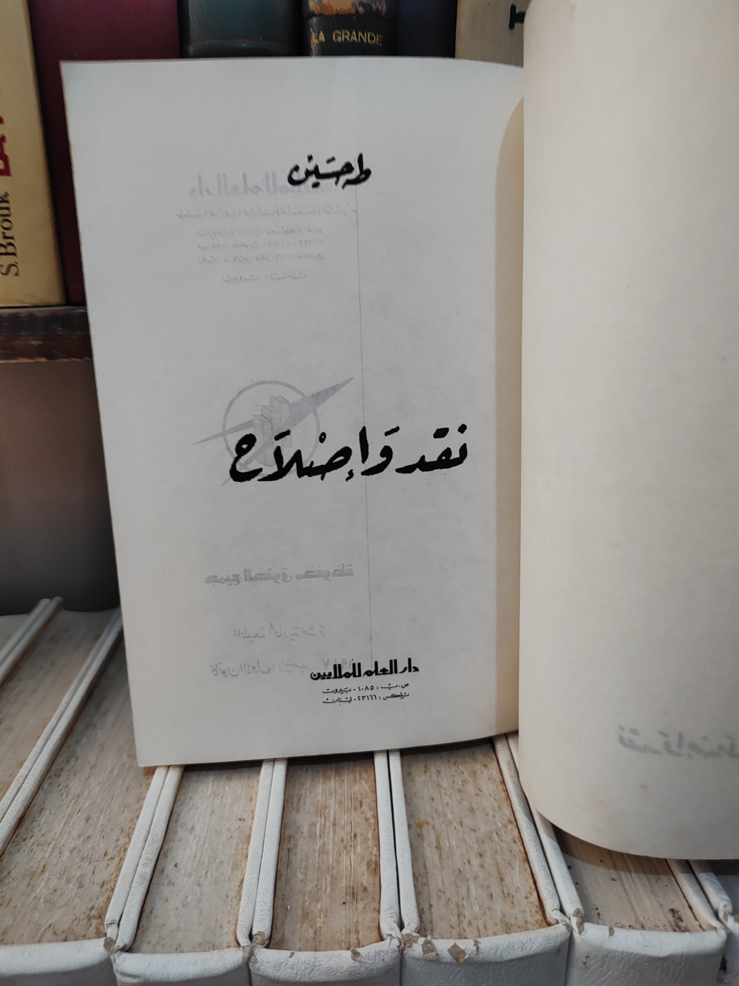 طه حسين - نقد و اصلاح