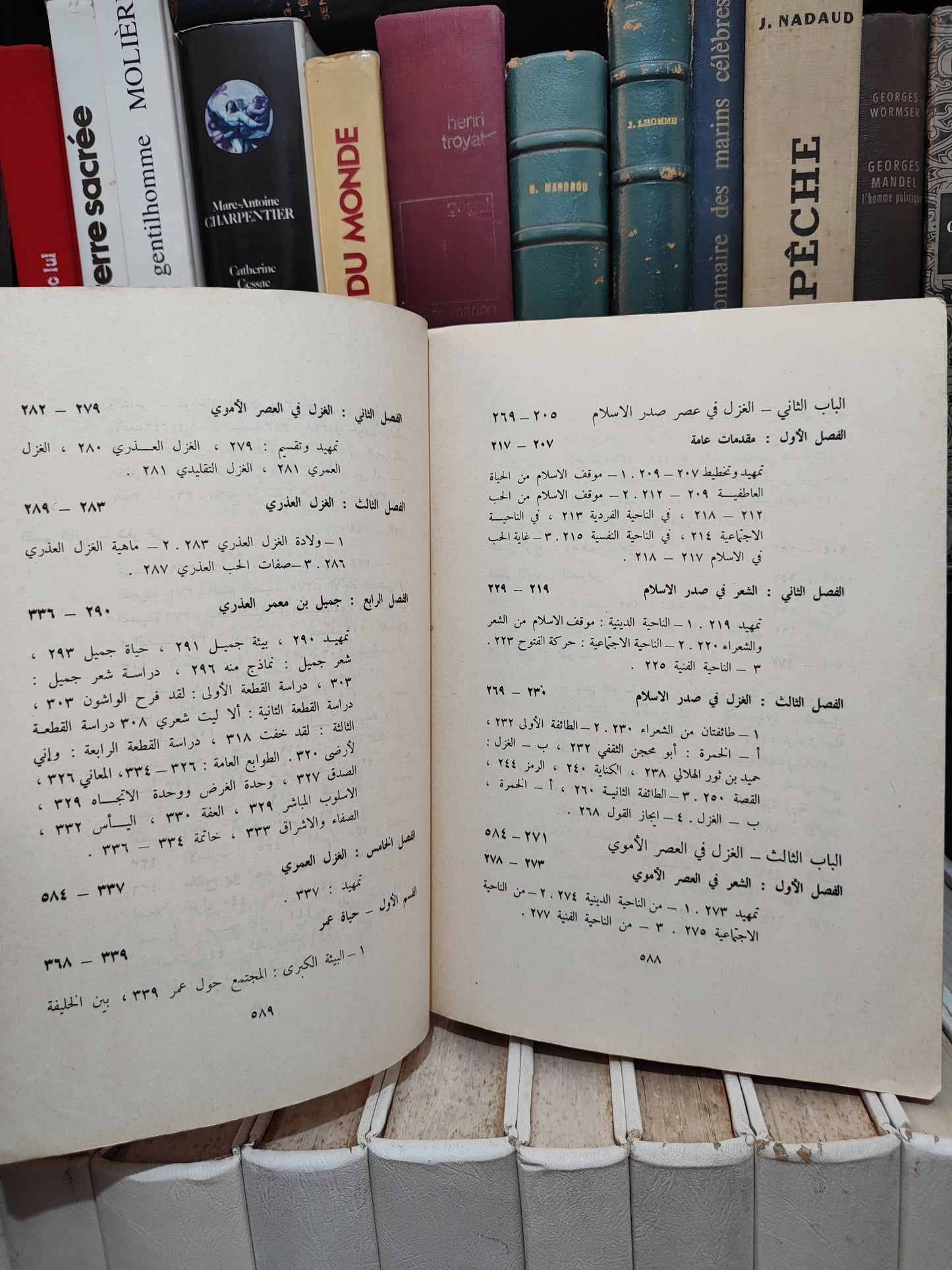 فيصل - تطور الغزل بين الجاهلية و الاسلام