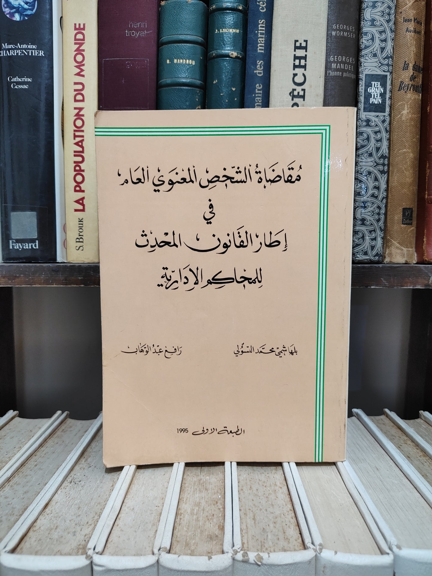 التسولي - مقاضاة الشخص المعنوي في اطار القانون المحدث للمحاكم الادارية