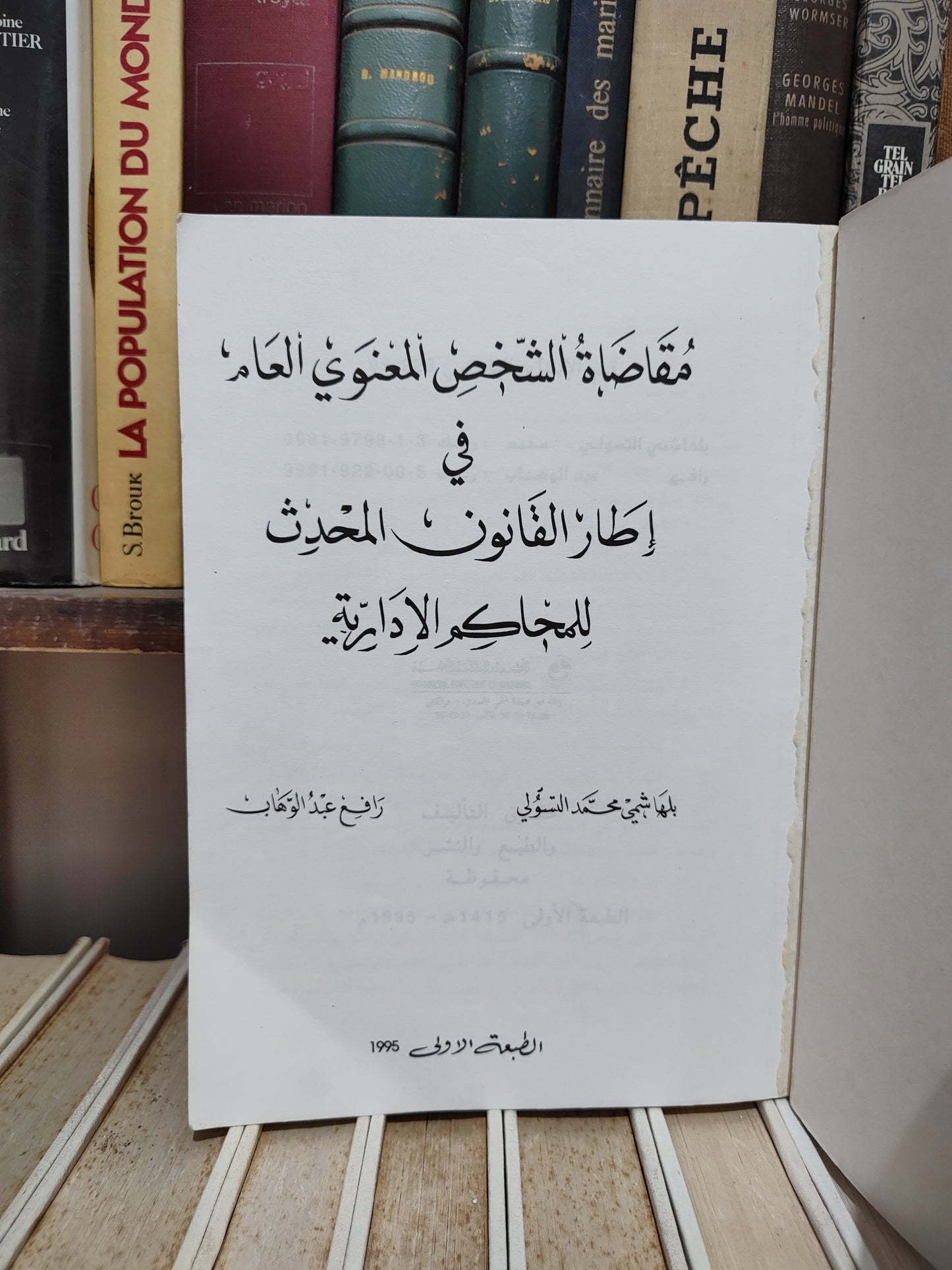 التسولي - مقاضاة الشخص المعنوي في اطار القانون المحدث للمحاكم الادارية
