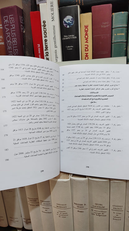 شوراق - المساطر القانونية لتدبيراملاك الجماعات الحضرية و القروية