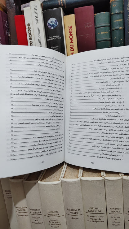 الكشبور - انهاء عقد الشغل