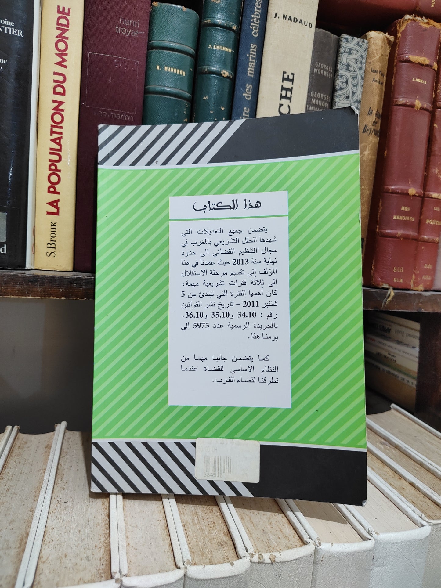 الرملي - المختصر في التنظيم القضائي المغربي