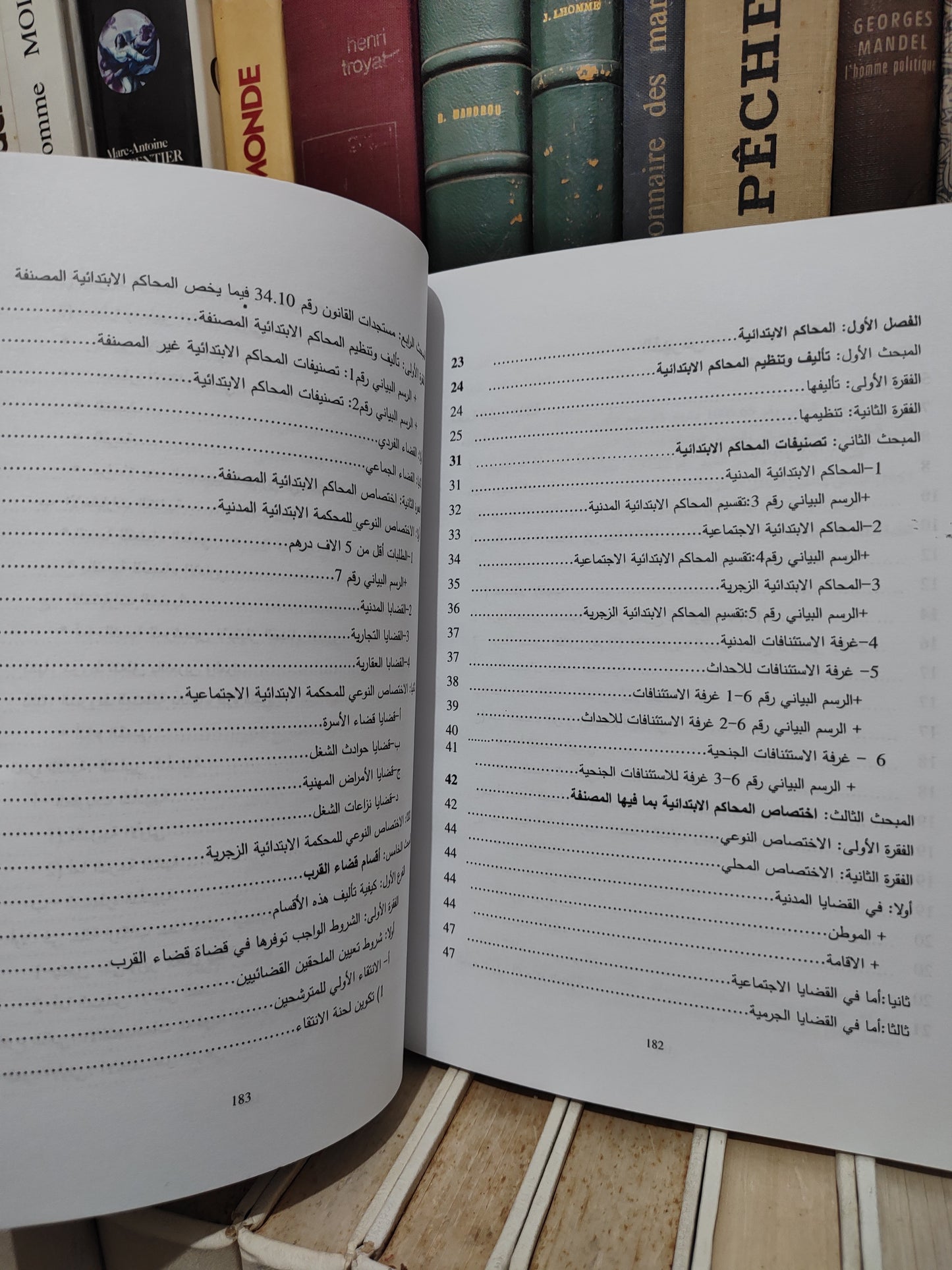 الرملي - المختصر في التنظيم القضائي المغربي