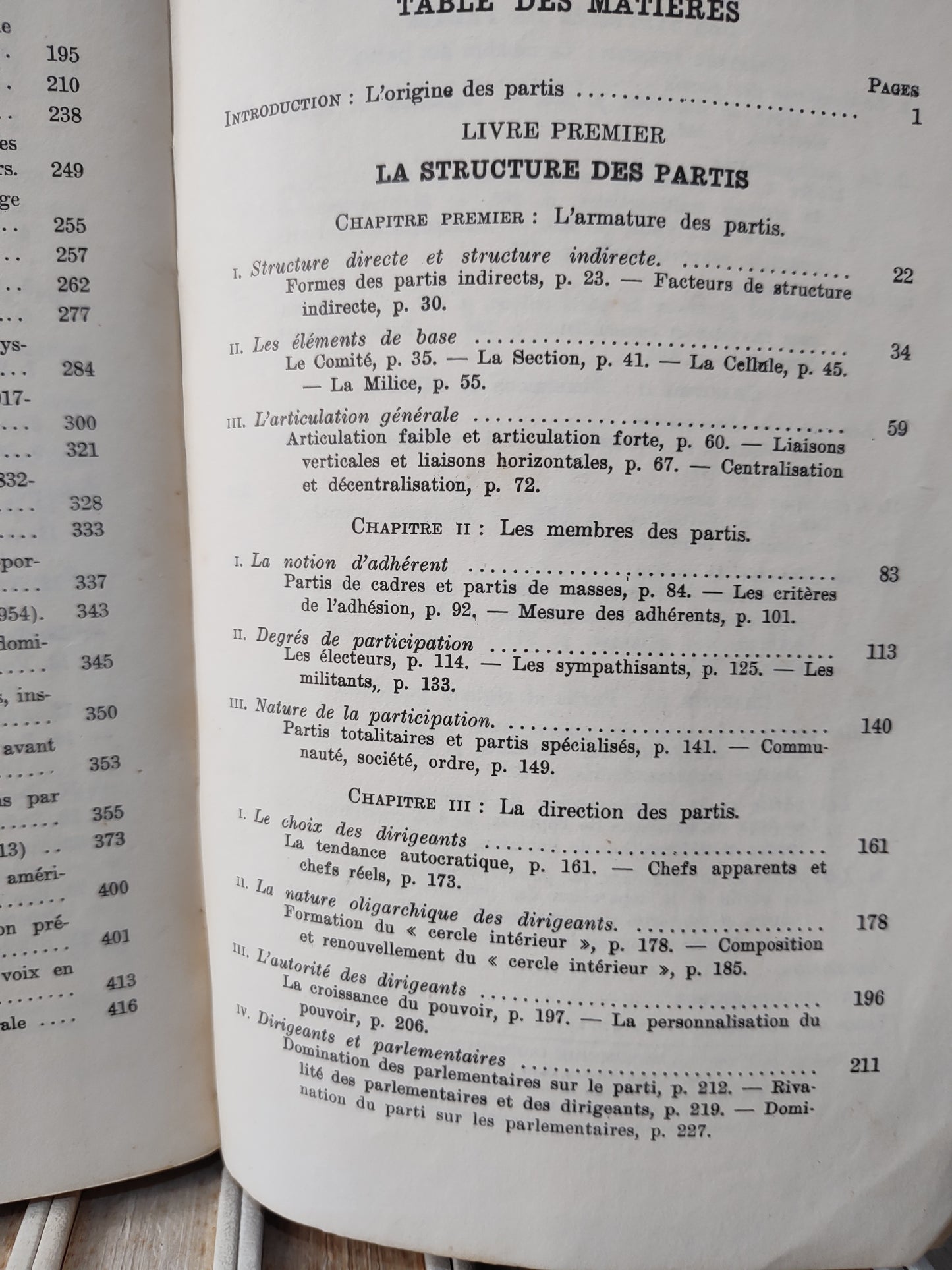 duverger - Les partis politiques