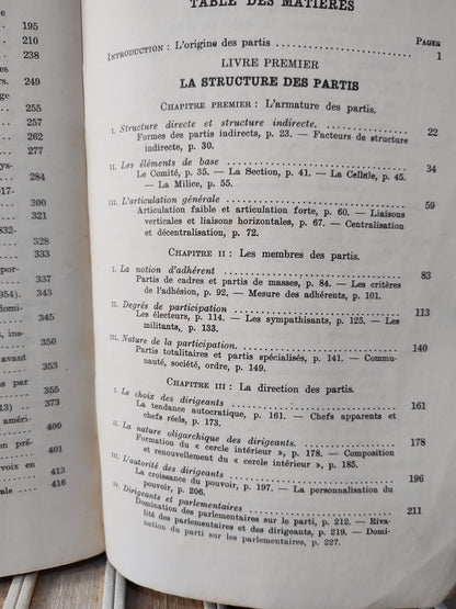 duverger - Les partis politiques